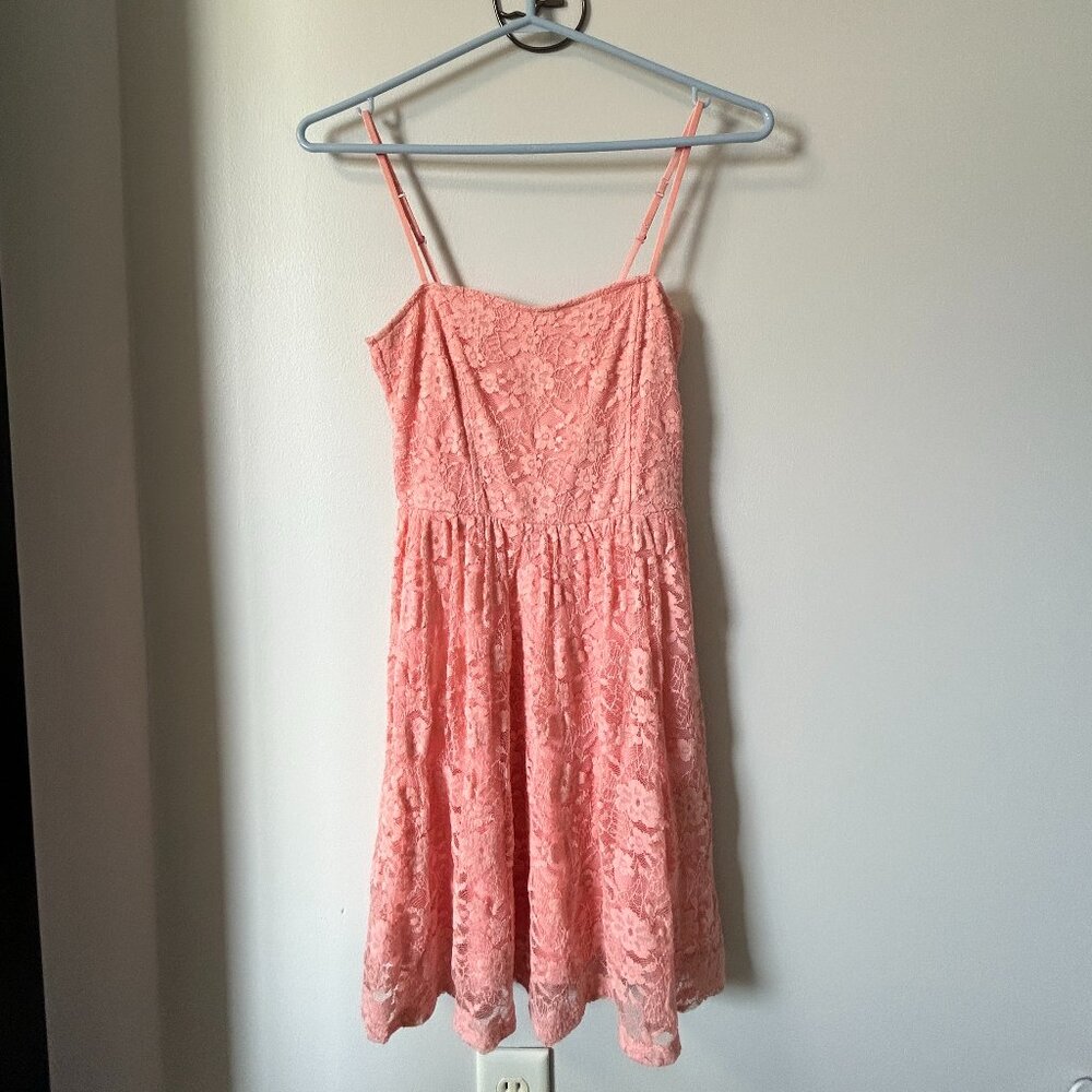 Garage Lace Mini Dress